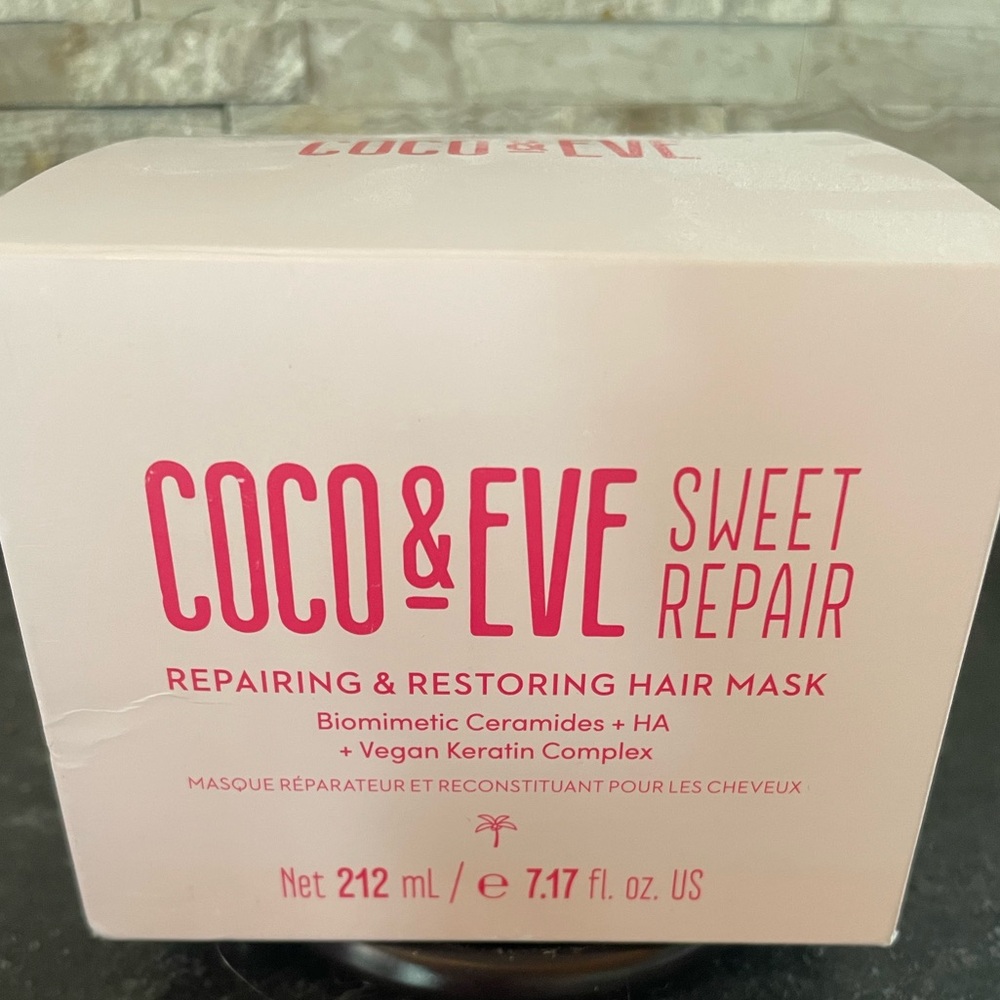 Coco & Eve Sweet Repair Repairing Hair Mask - Pink Box